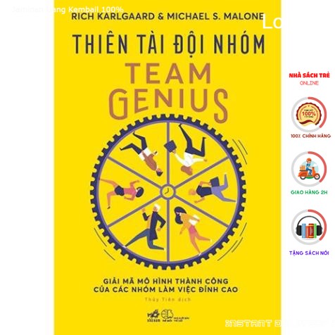 Sách - thiên tài đội nhóm team genius