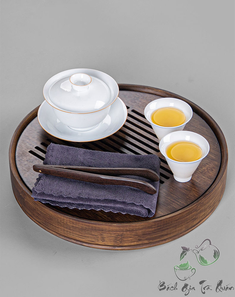 Khay Trà Tre Tròn - Tre già tự nhiên
