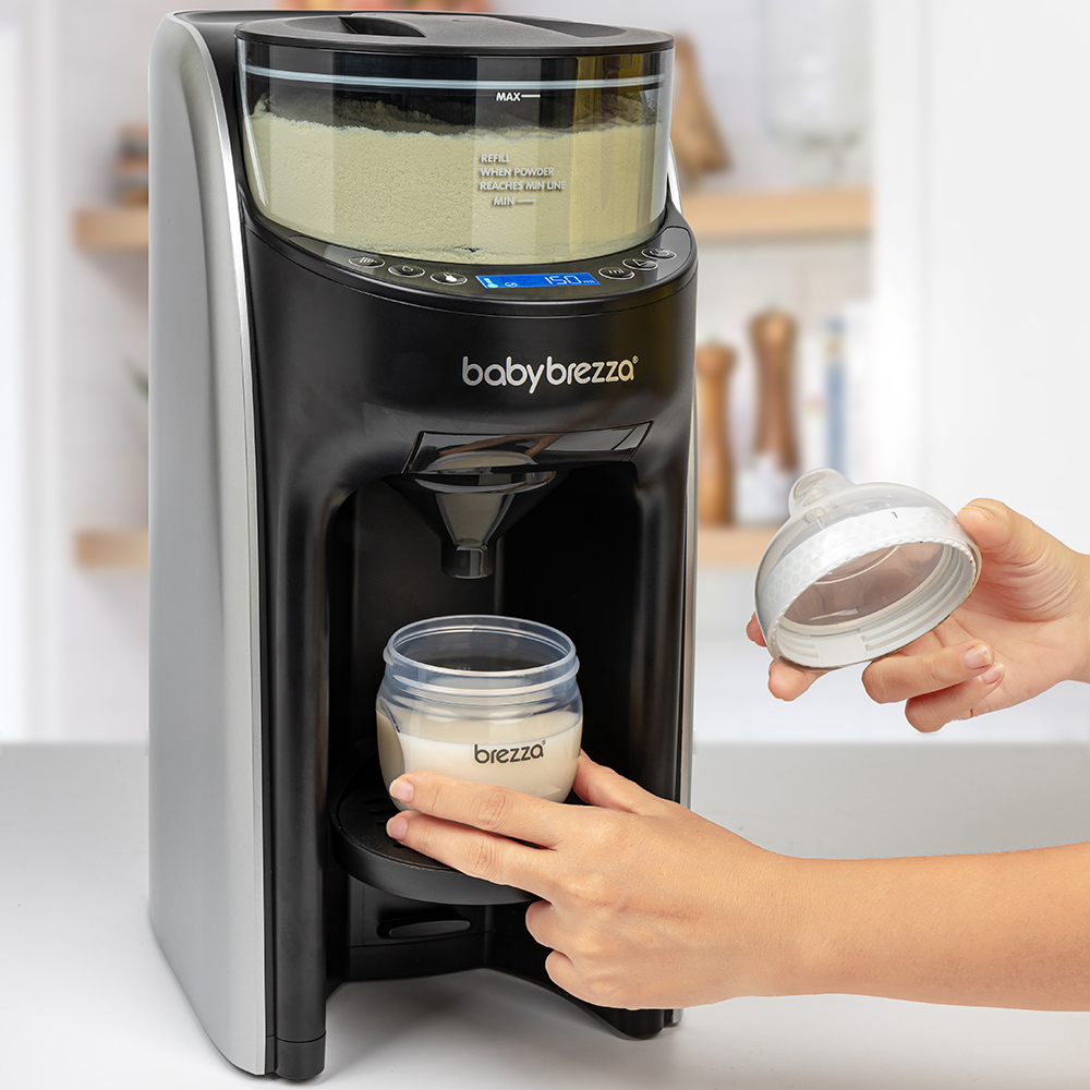Máy pha sữa Baby Brezza Formula Pro Advanced, Silver / Black