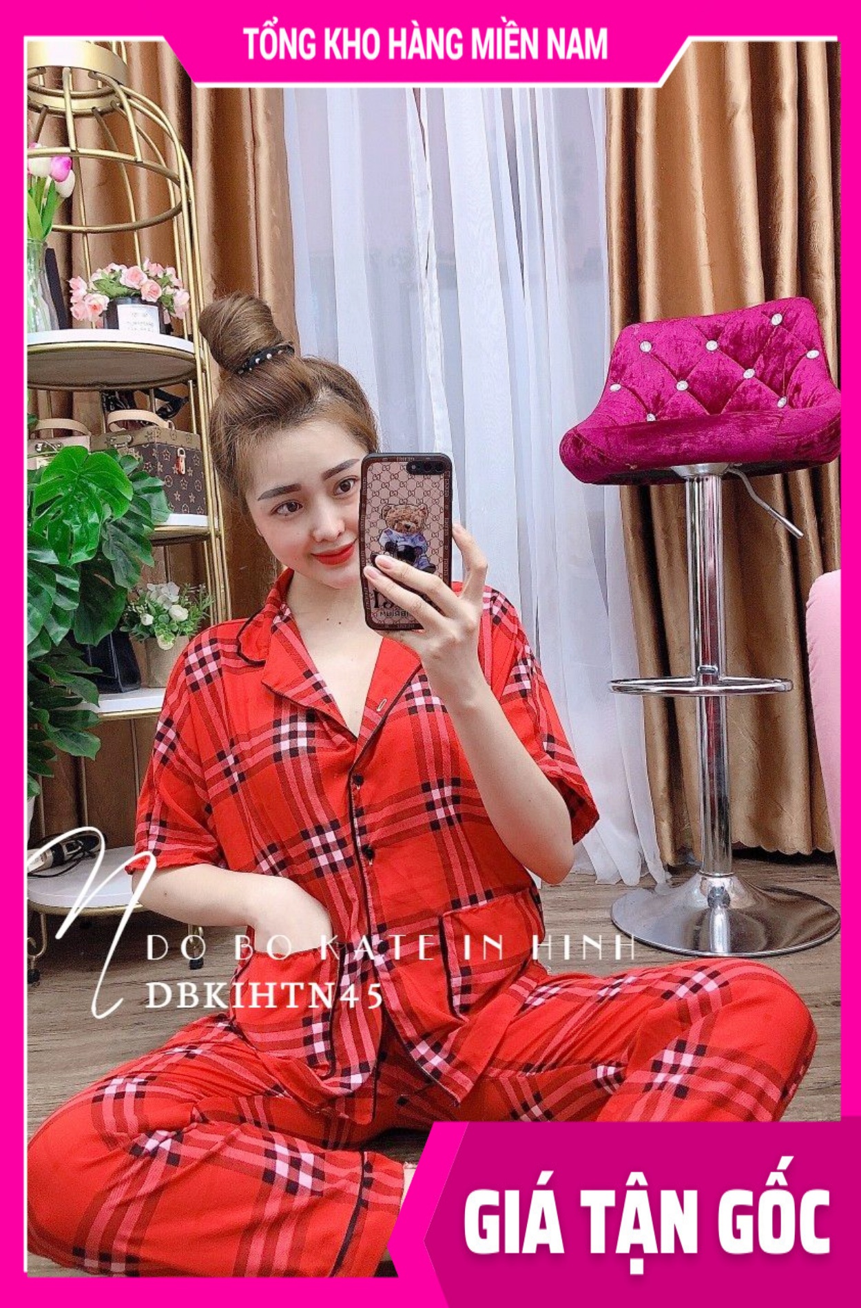 Đồ bộ nữ phom 60kg 🛑 đồ bộ nữ mặc nhà tay cánh dơi chất kate mềm phối sọc kẻ dễ thương 🛑 ảnh thật 🛑 đồ bộ mặc nhà 🛑 đồ bộ hoạt hình 🛑 đồ bộ ngủ 🛑 đồ bộ dễ thương 🛑 dnkihtn45 🛑 đồ bộ 🛑