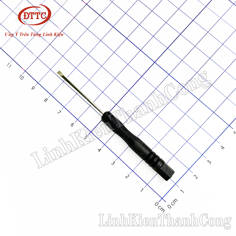 Tua vít màu đen 2 cạnh 2mm dài 85mm