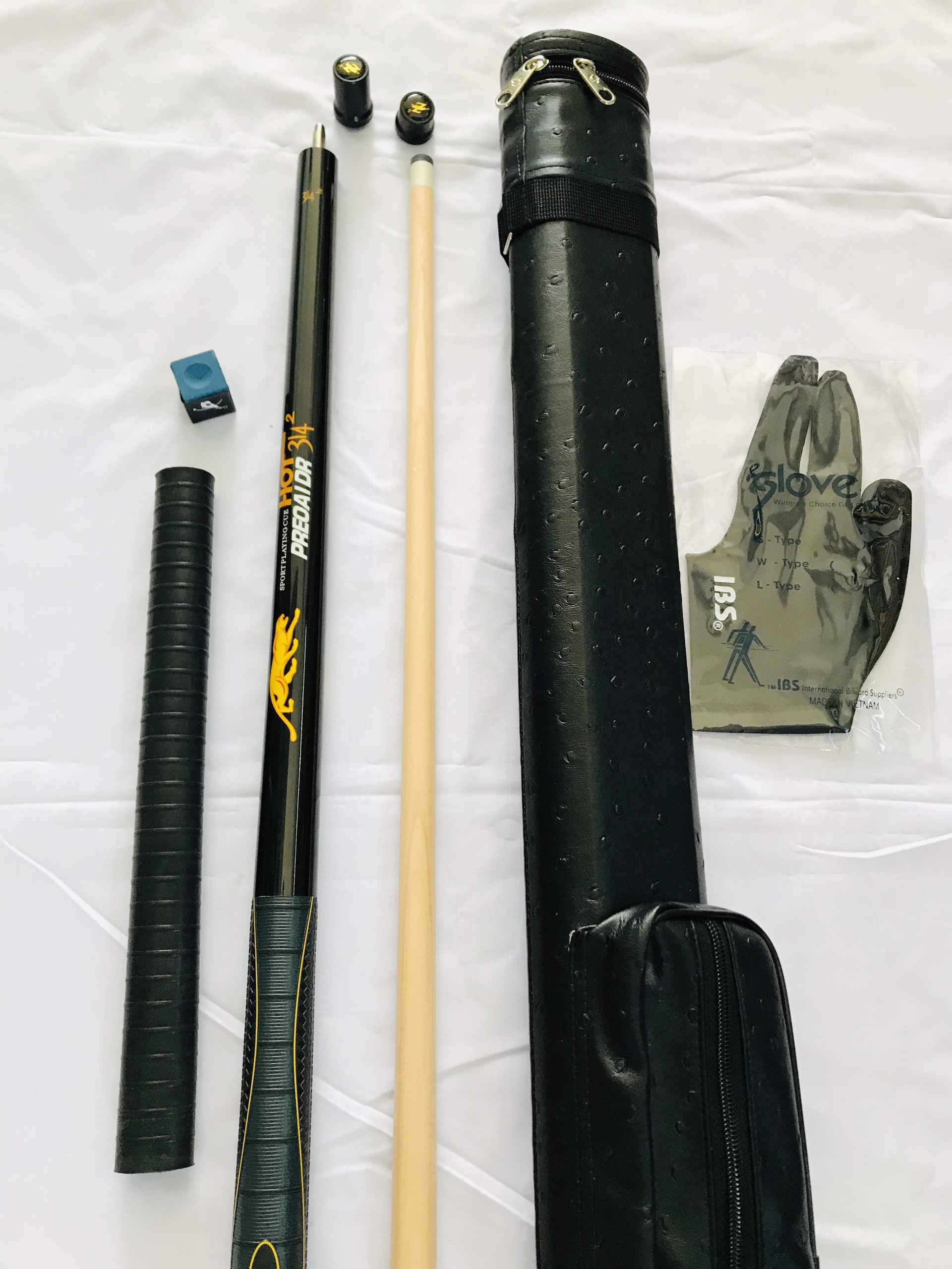 Cơ bida lỗ pool con báo