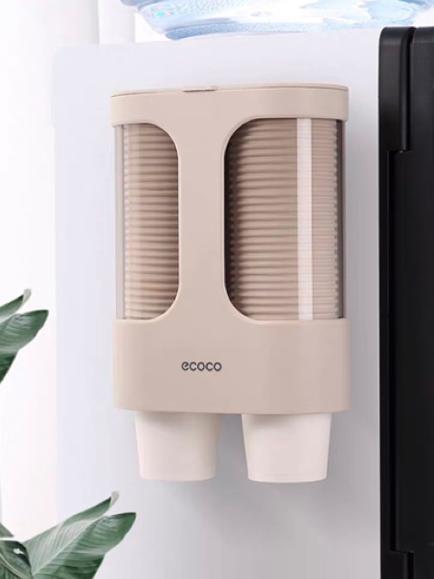 Hộp đựng cốc giấy tự nhả cốc dán tường Ecoco E1907