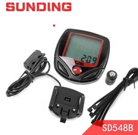 Đồng hồ đo tốc độ xe đạp sunding sd581a chống nước