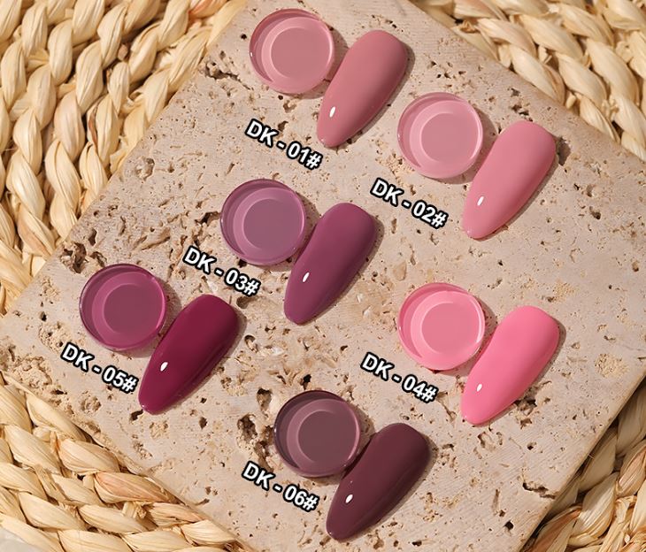 Sơn gel As mã DK màu đậu đỏ - DK 01 - 06