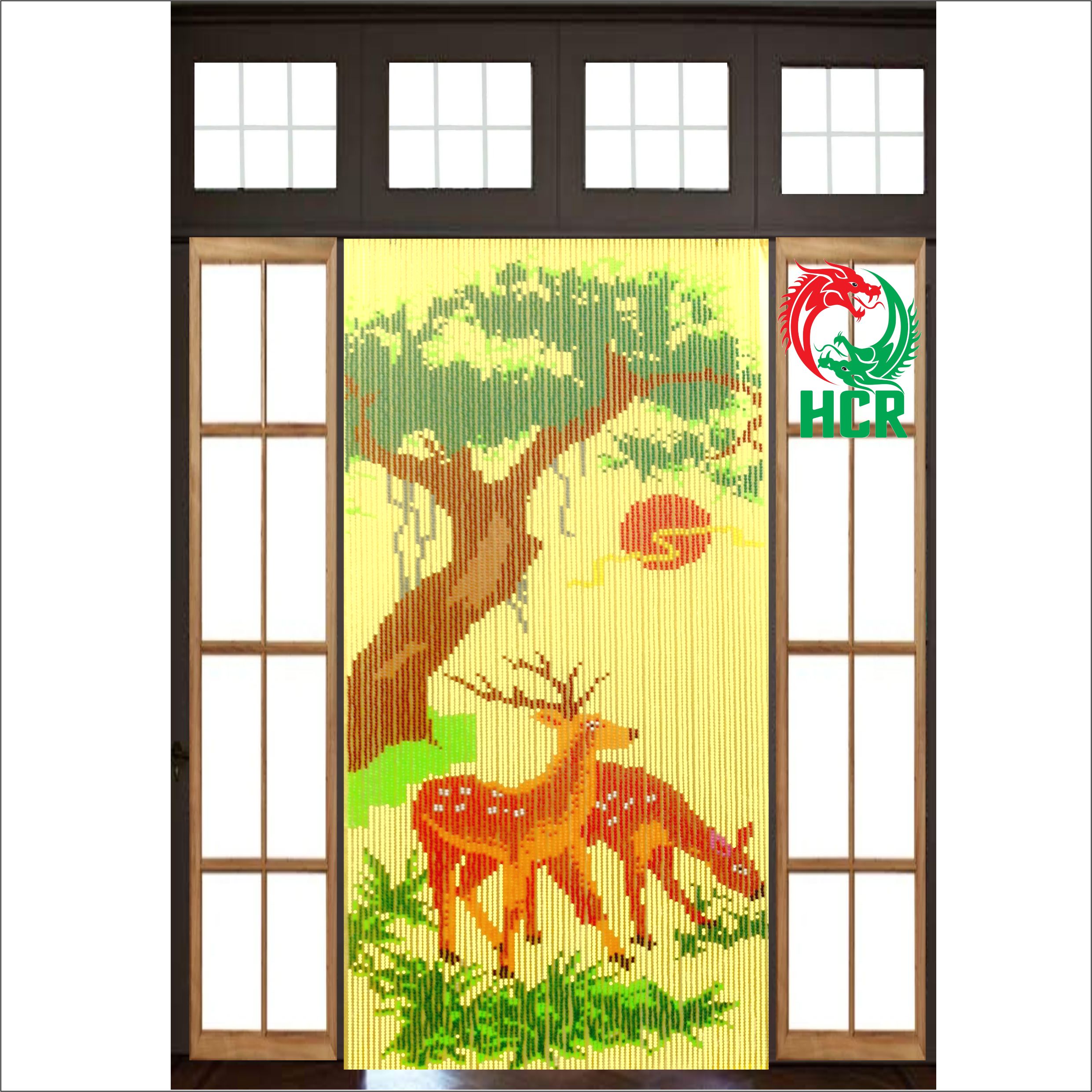 Màn hạt nhựa - Công ty Hai Con Rồng - Code 837 Nai Tùng