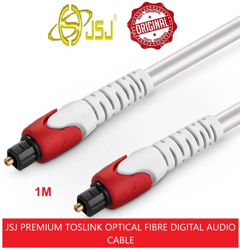 [HCM]DÂY CÁP OPTICAL AUDIO QUANG TOSLINK HIỆU JSJ DÀI 1M (HÀNG HÃNG)