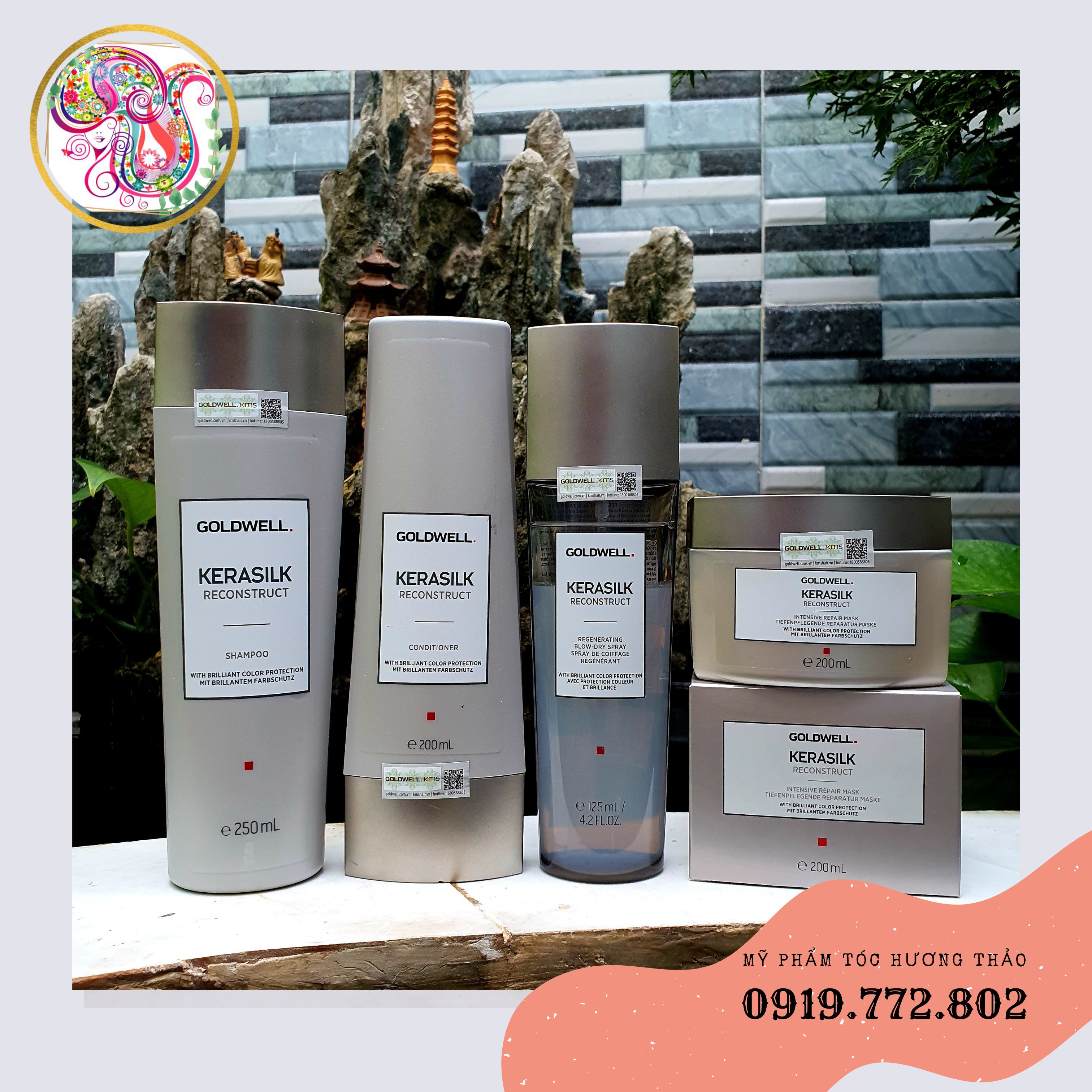 MẶT NẠ SIÊU PHỤC HỒI GOLDWELL KERASILK RECONSTRUCT 200ML/500ML