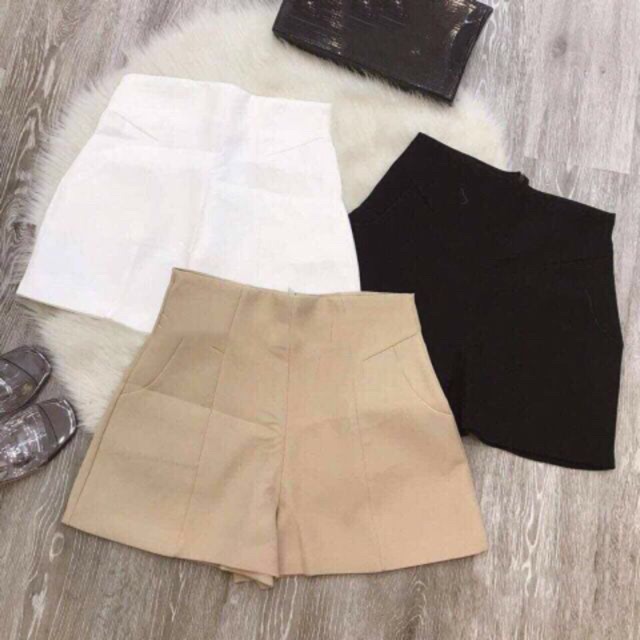 Quần Short Cạp Cao