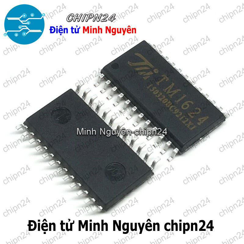 [1 con] (SOP) IC Dán TM1624 SOP-24 (SMD) (1624) - HH004895