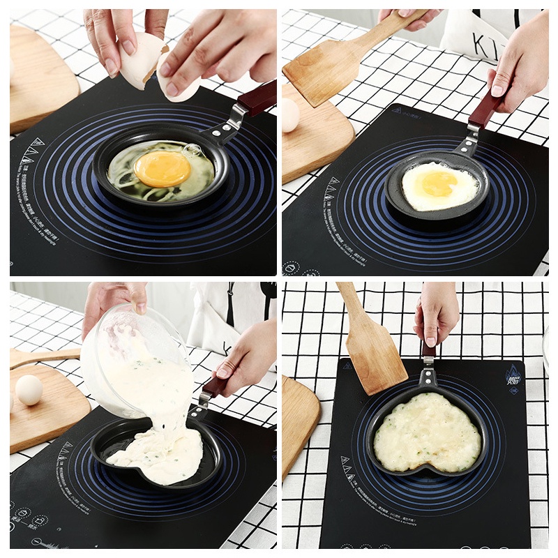 12cm cute cartoon animal omelette egg frying pan