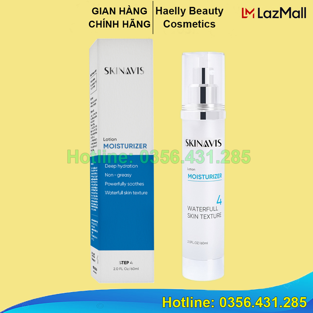 [CHÍNH HÃNG] SKINAVIS Moisturizer Lotion Dưỡng ẩm dạng Lotion không nhờn dính