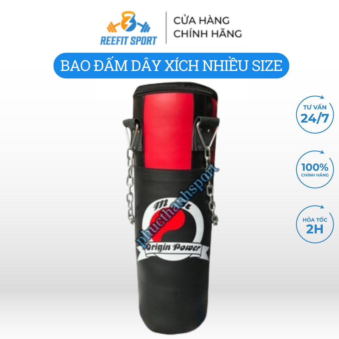 Bao cát tập luyện 1m2 dây xích