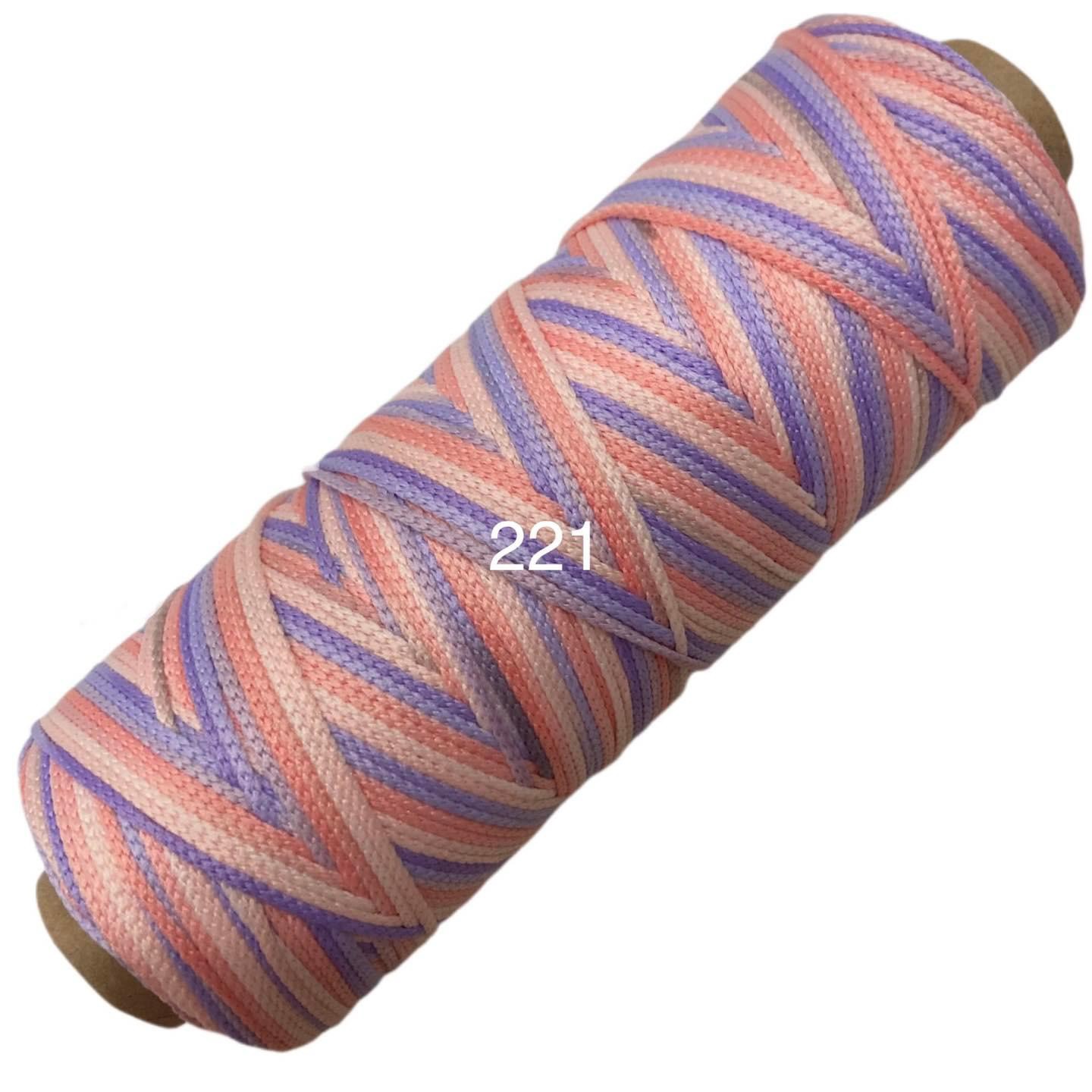 Sợi dệt loang ombre cuộn 125gram