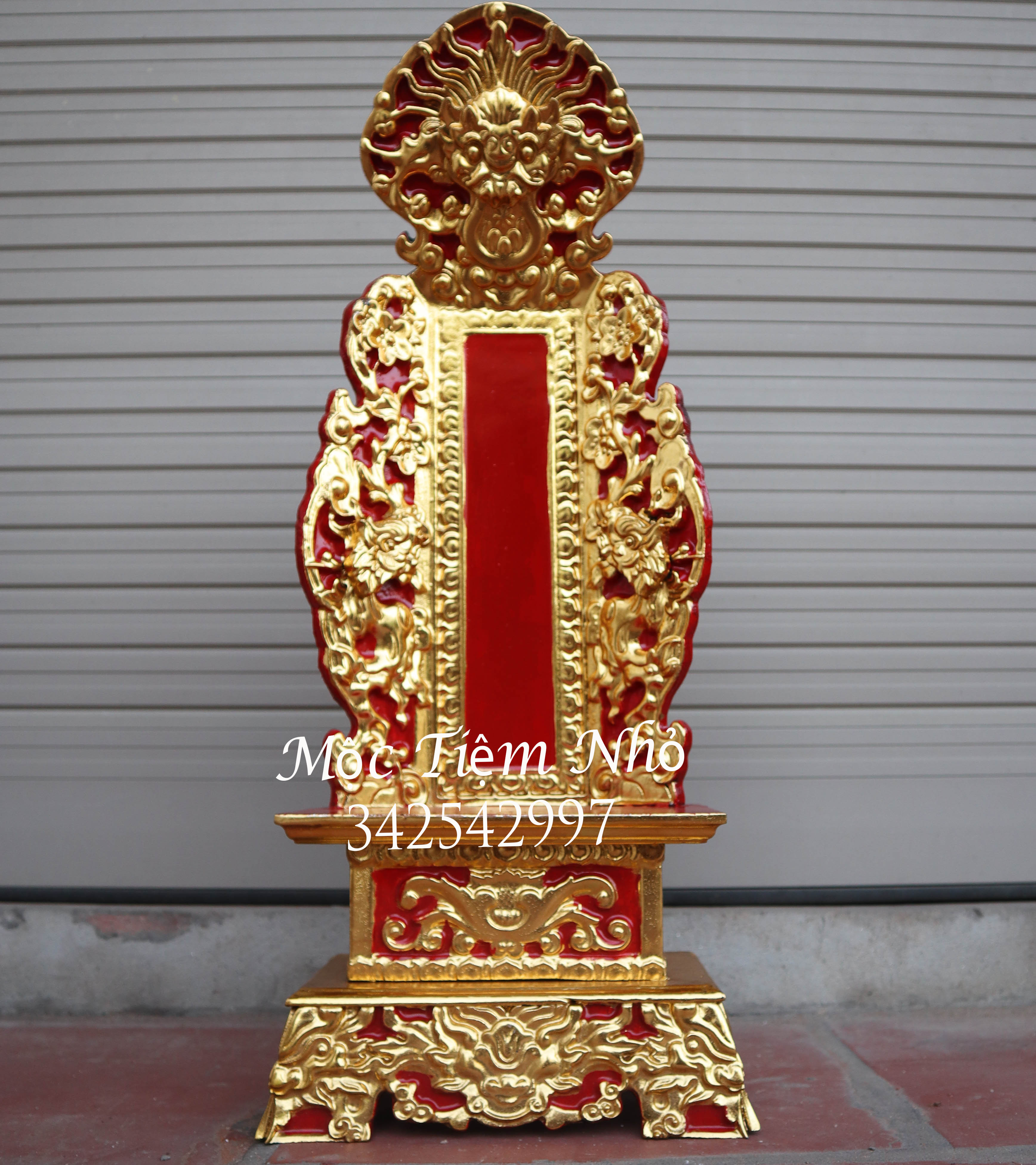 Bài vị bàn thờ cúng gỗ mít gia tiên viêt tên người đã mất cao 41,48,61,67cm