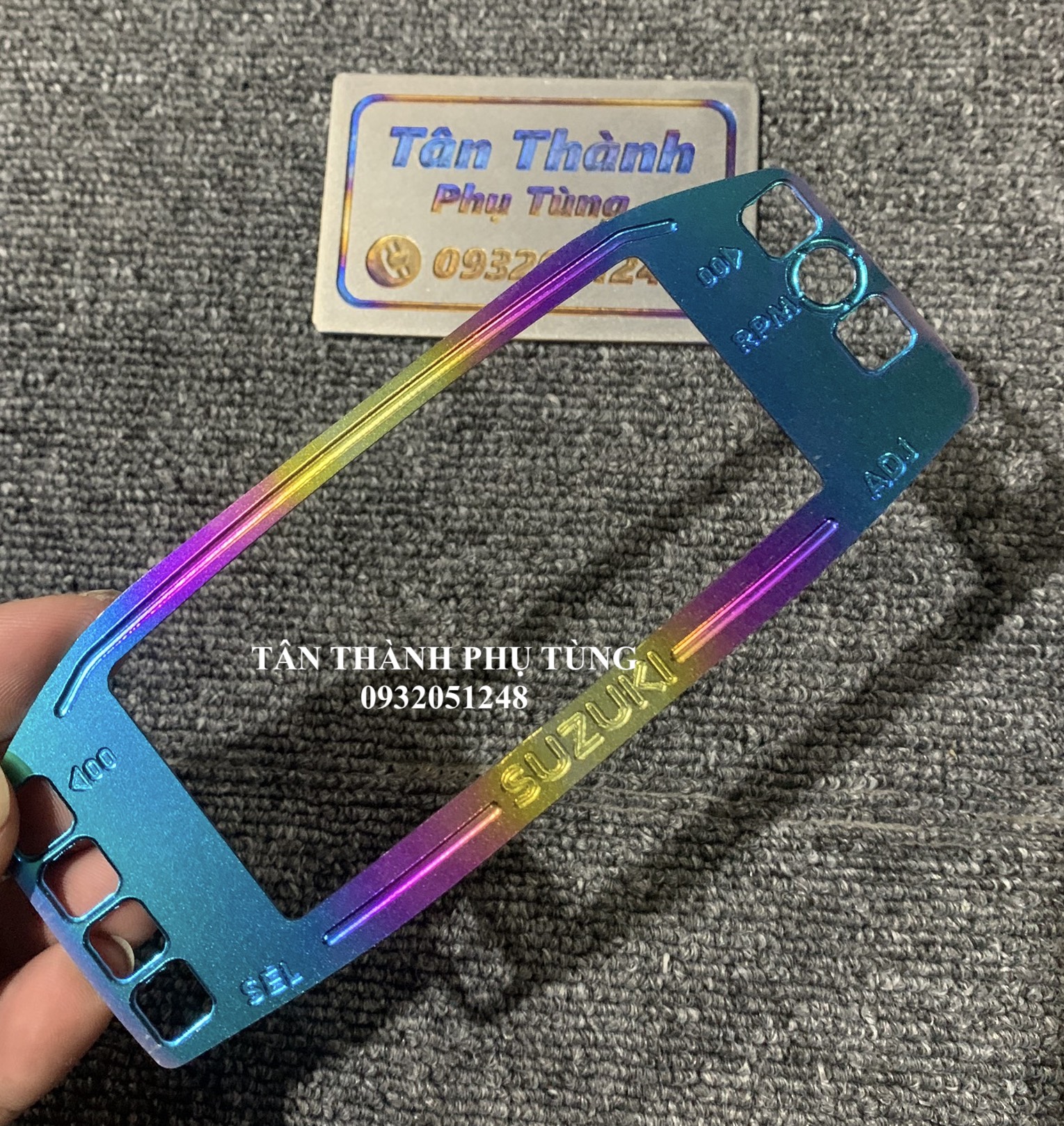Viềng đồng hồ Satria, Raider FI kiểu điện phân