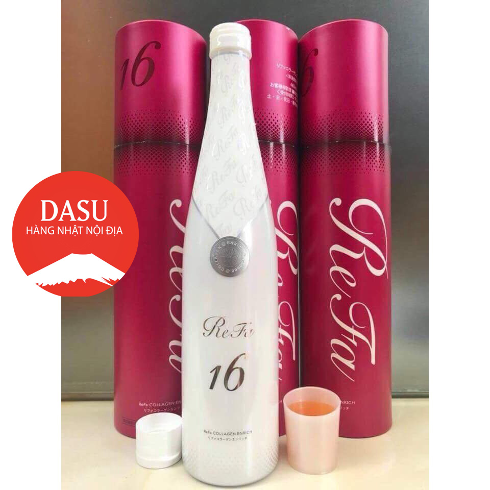 Nước uống bổ sung collagen refa 16 collagen enrich 480ml nhật nội địa