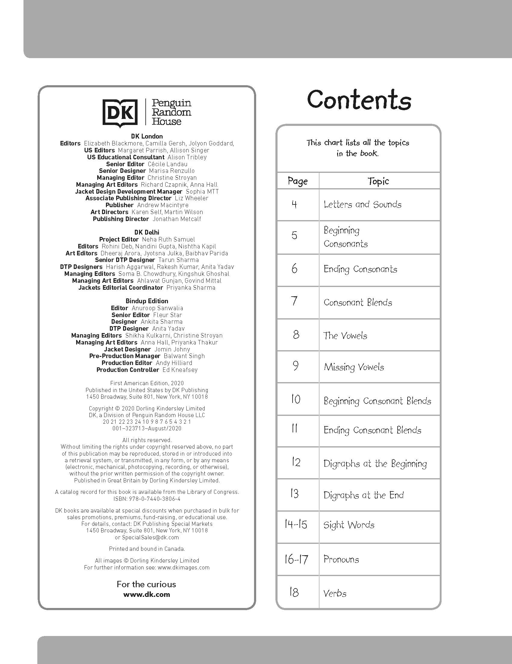 DK Workbooks Language Arts, Math and Science, Grade 1 ( sách đen trắng )