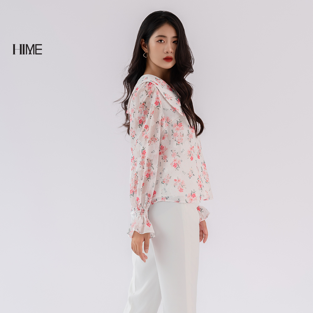 Áo sơ mi họa tiết HIME H372BF1A0323