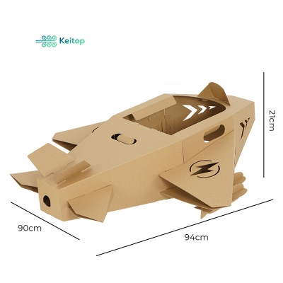 [HCM]Nhà Giấy Carton Lắp Ráp Cho Bé KEITOP