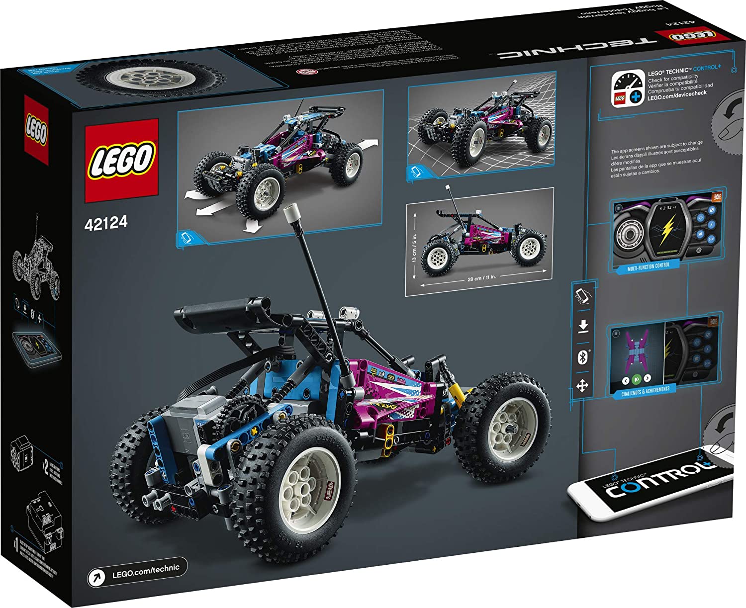 BRICK4U - LEGO  TECHNIC - 42124 - XE ĐỊA HÌNH BUGGY - OFF-ROAD BUGGY