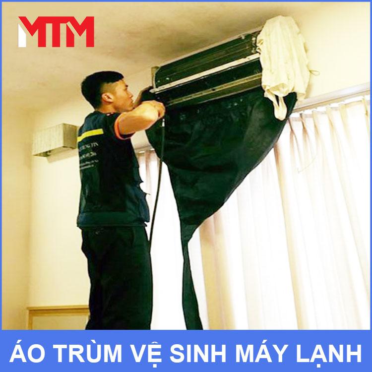 Áo trùm vệ sinh máy lạnh cao cấp MTM