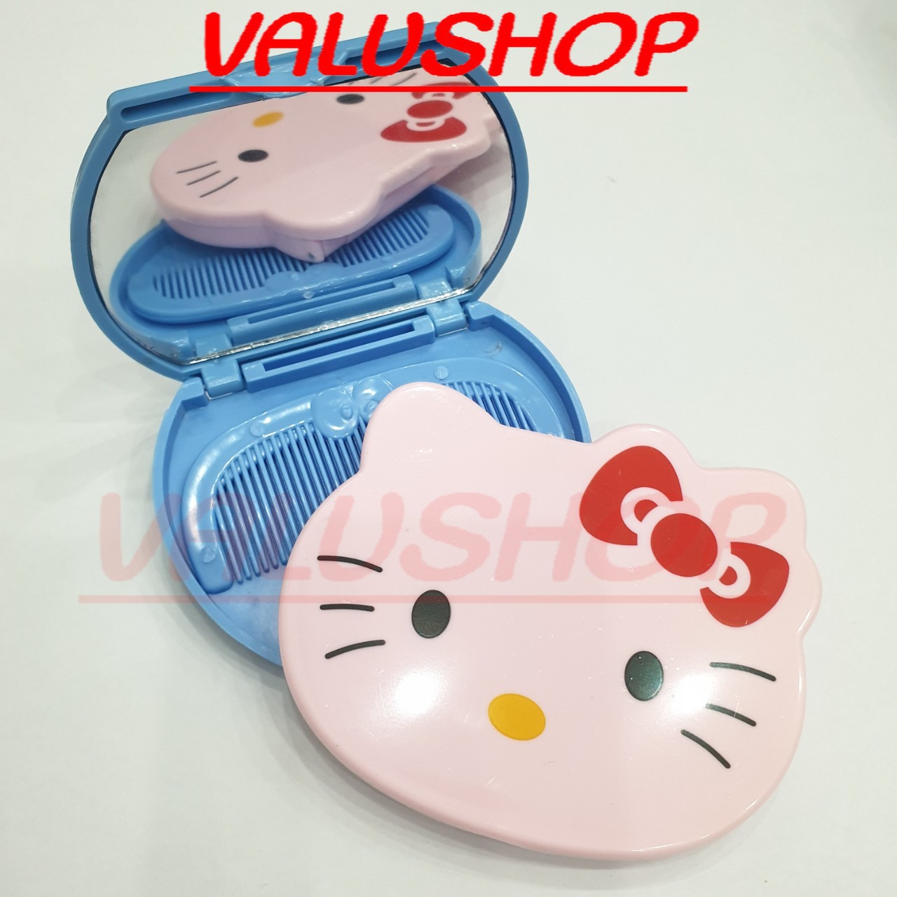 [Chọn mẫu] Gương mini bỏ túi Doraemon, Kitty có lược  MSP: 1046 - 1054