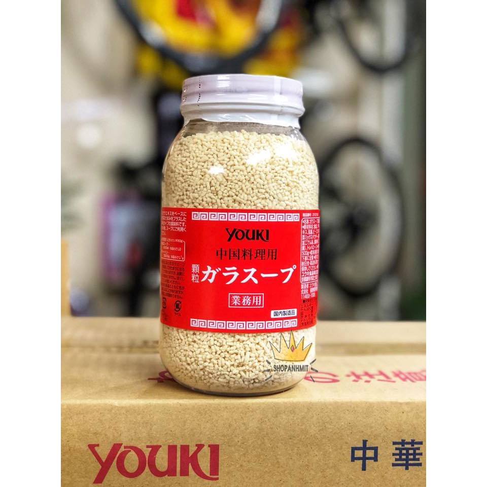 (XẢ DATE 18/7/2026) Hạt Nêm Youki 520G Nhật Bản