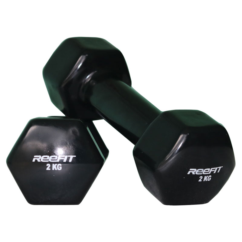 Bộ 2 tạ tay cao su 2kg Reefit