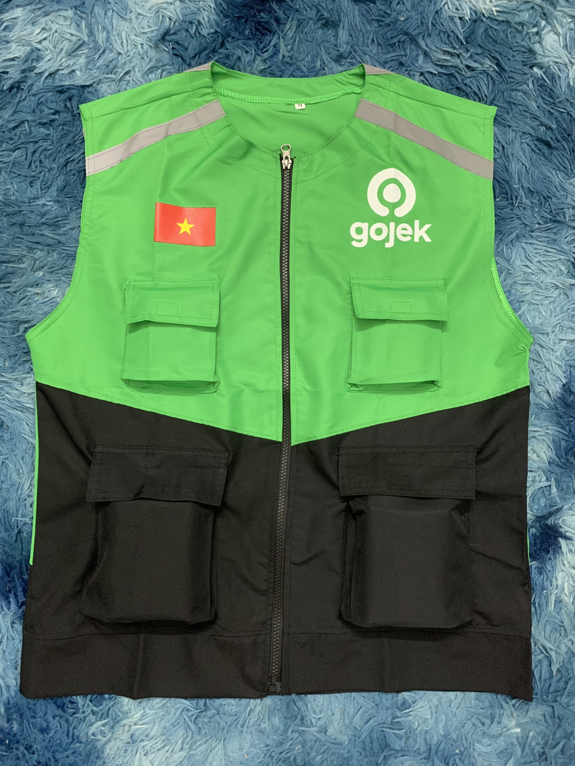 Áo Gojek Ghile khỉ 3 lỗ