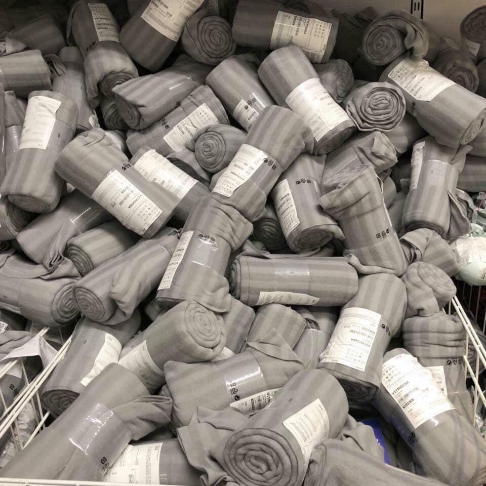 Chăn Ikea - Chăn văn phòng - Chăn Spa - Chăn mỏng du lịch- Loại 1
