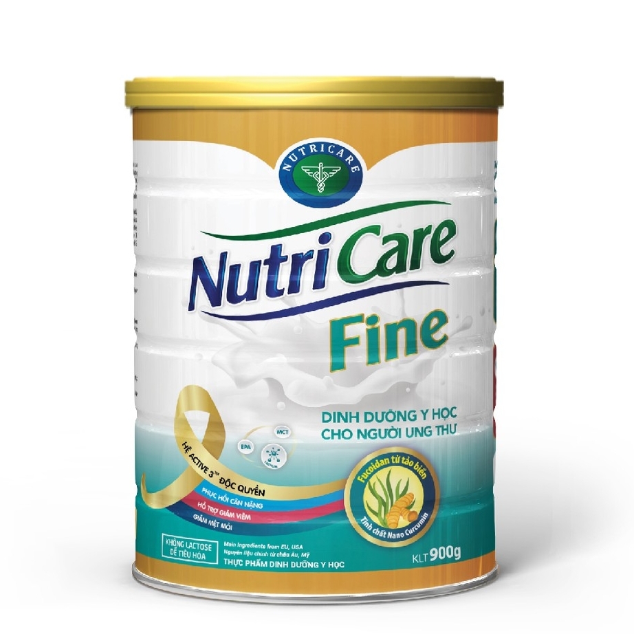 Sữa bột Nutricare Fine dinh dưỡng tăng cường miễn dịch cho bệnh nhân ung