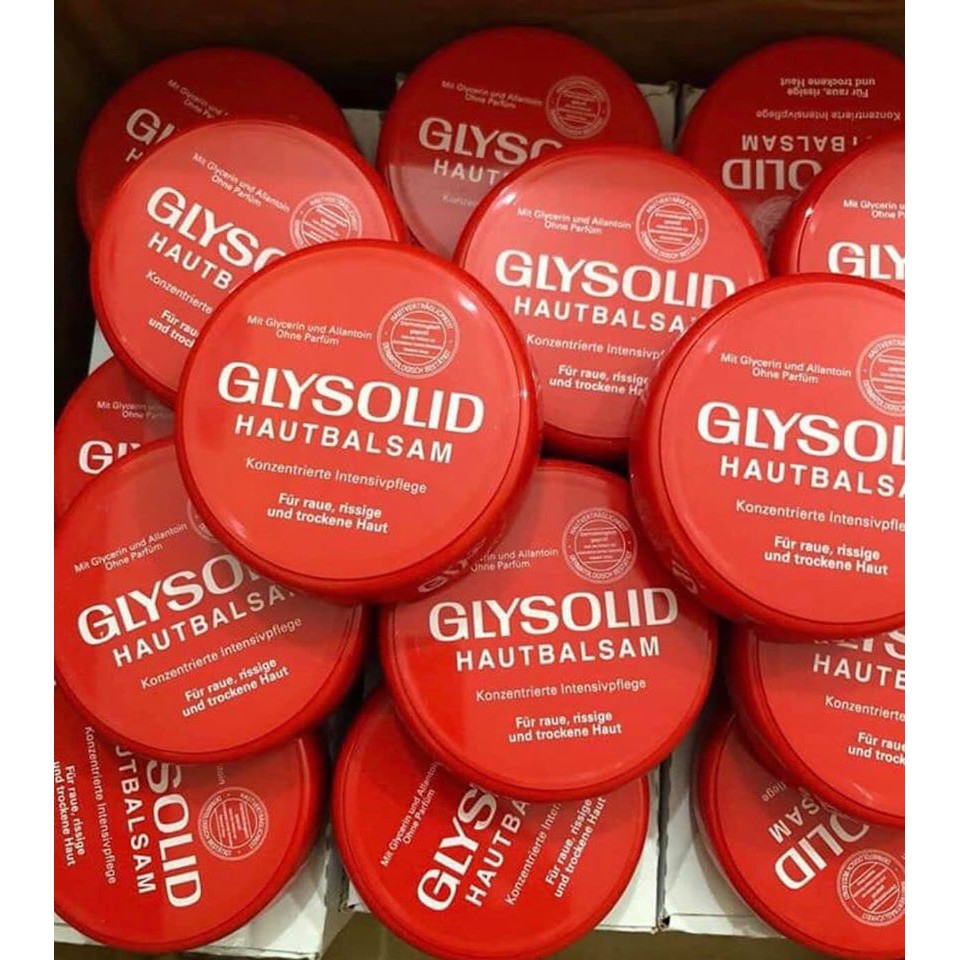 Kem dưỡng + trrị nứt nẻ tay chân, á sừng Glysolid 100ml