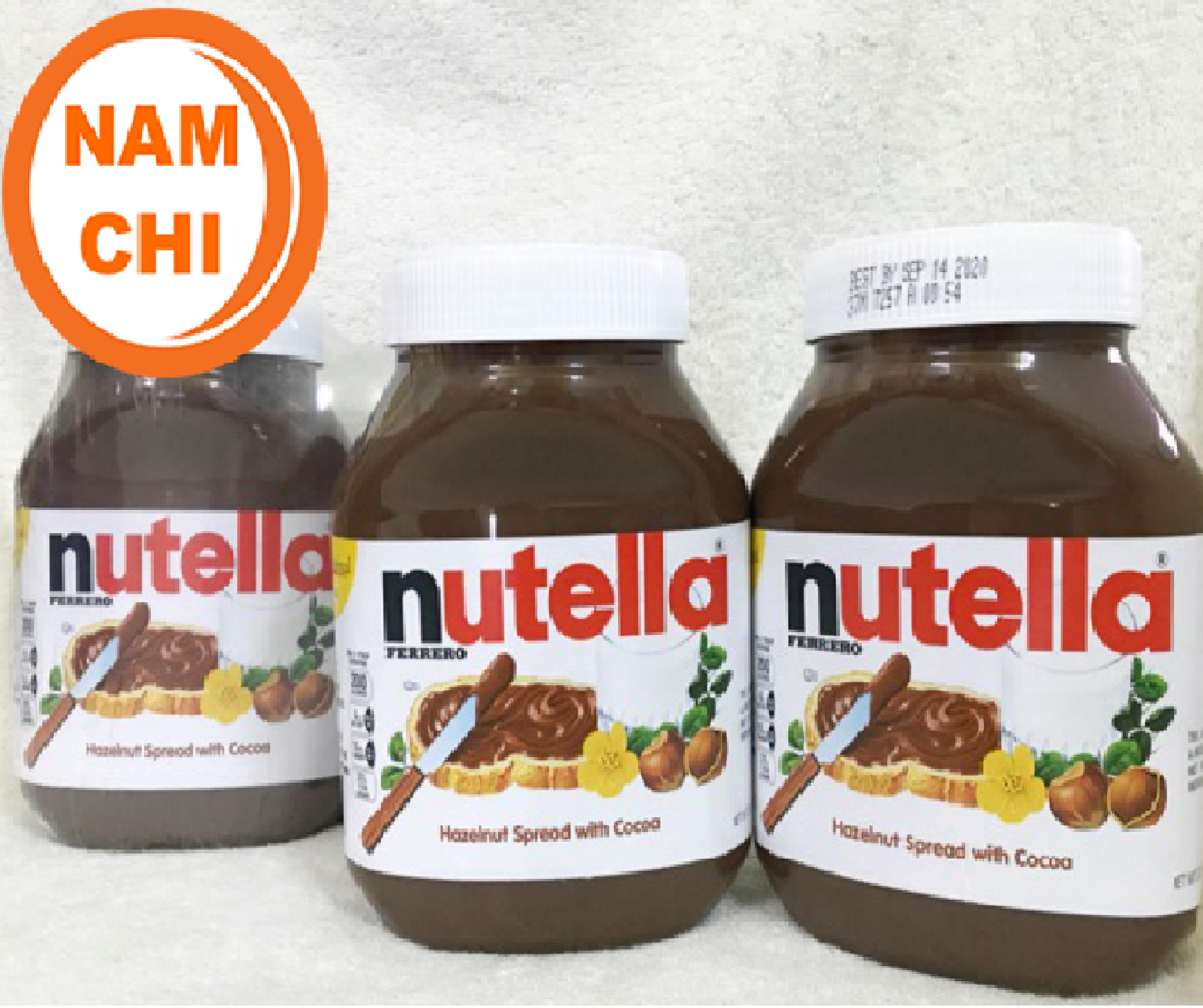 Bơ Hạt Phỉ Ferrero Nutella Hazelnut 950gr (Hàng chuẩn USA)