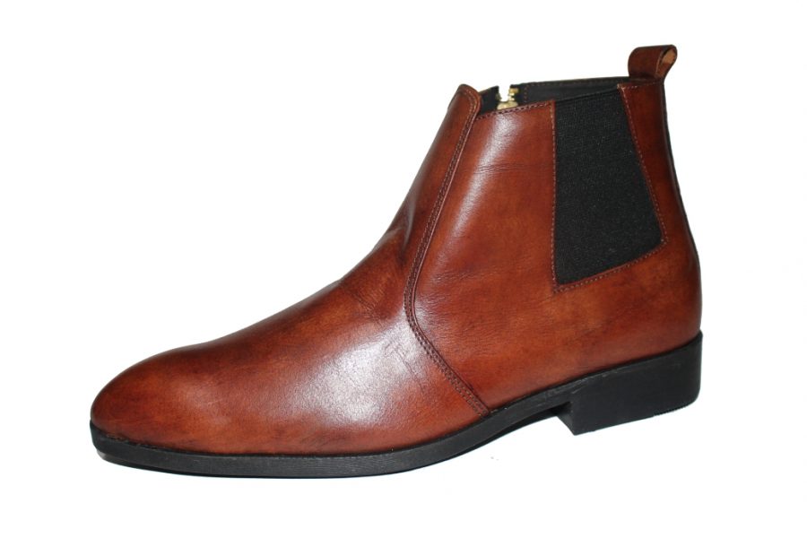 Giày boot nam da bò thật. Mã số: B190. Bảo hành 12 tháng