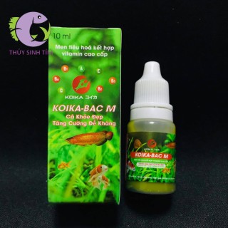 Men tiêu hóa kết hợp vitamin cao cấp KOIKA-BAC M (10ml) thumbnail