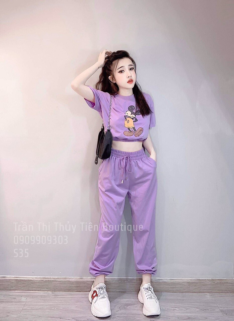 Sét bộ quần áo Nữ cực dễ thương
