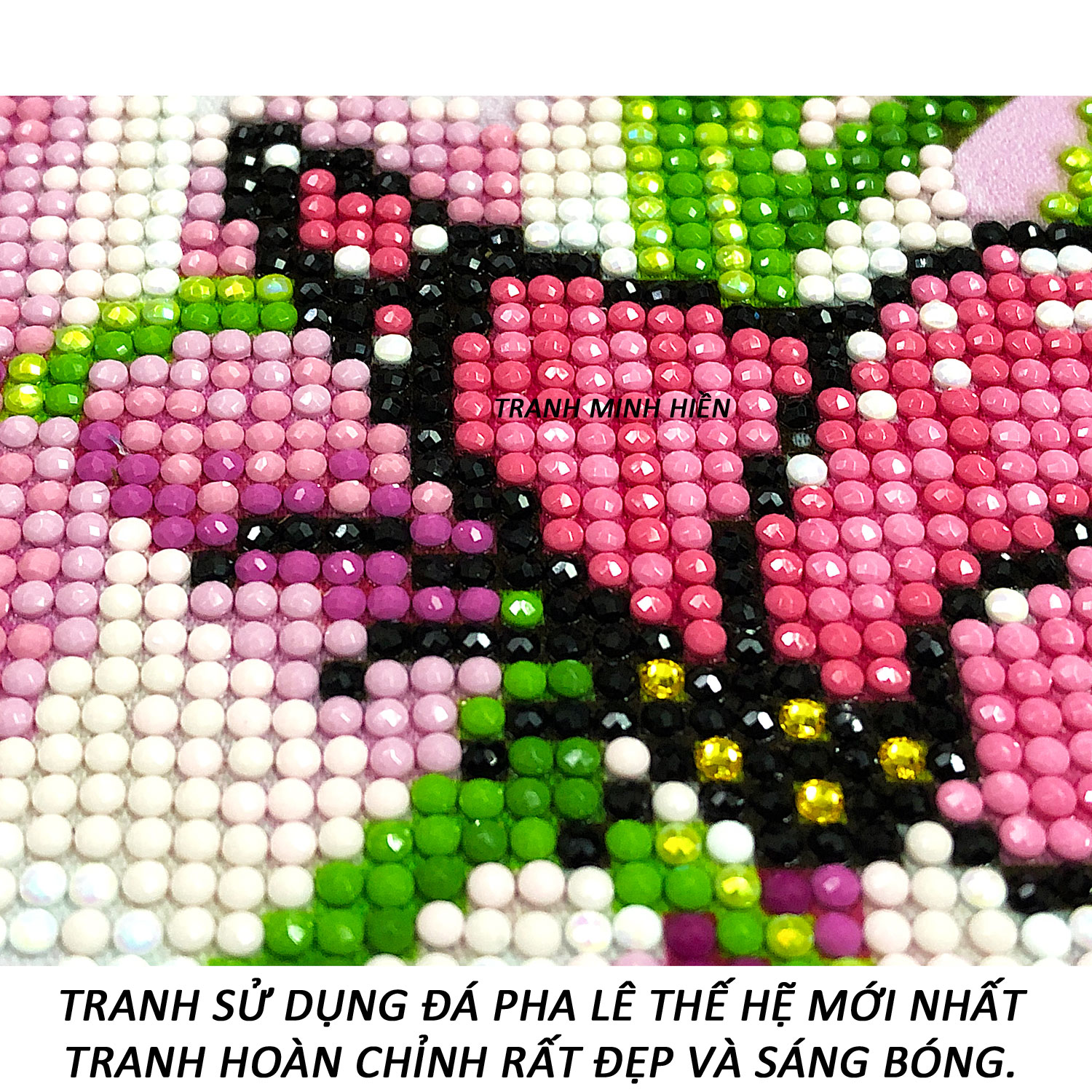 Tranh Đính Đá Tự Làm - Cha Mẹ Là Suối Nguồn Yêu Thương 36 (Kèm Quà Tặng) - Tranh Minh Hiền (TỰ ĐÍNH ĐÁ)