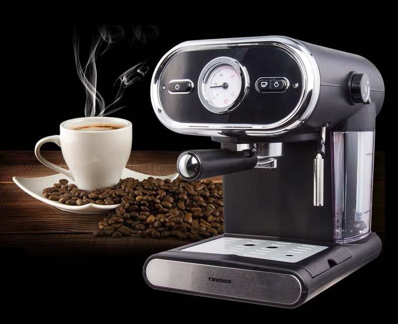 Máy pha cà phê Espresso Tiross 15 bar TS6211