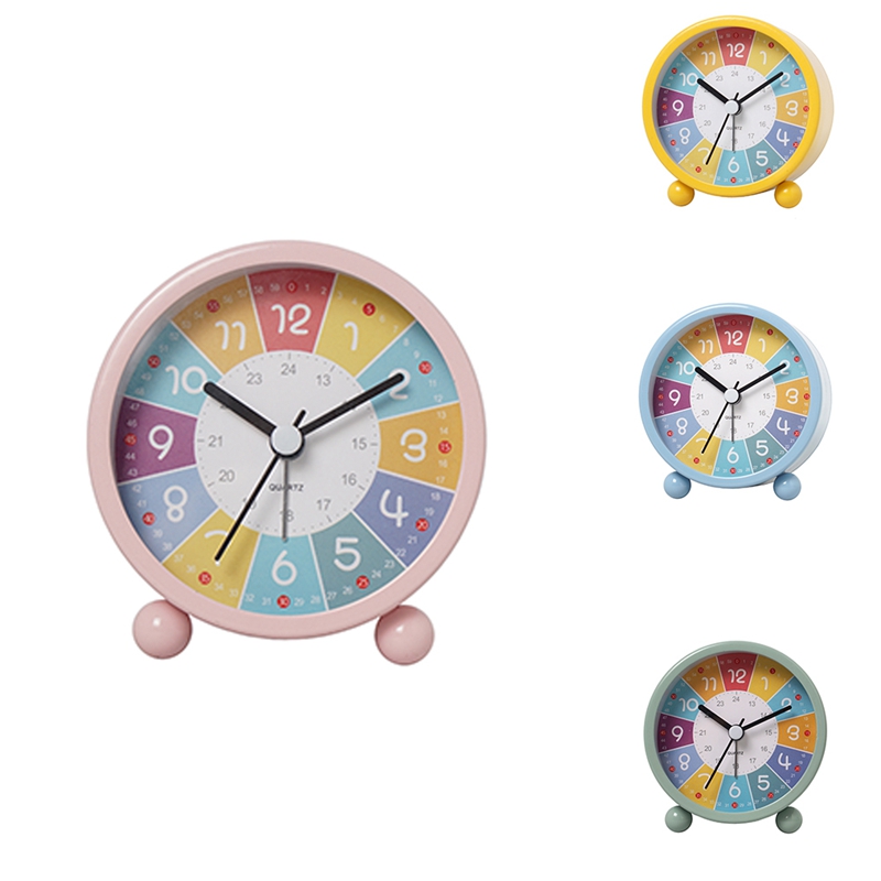 Educational Wall Clock for Kids Learning Time, Silent NonTicking