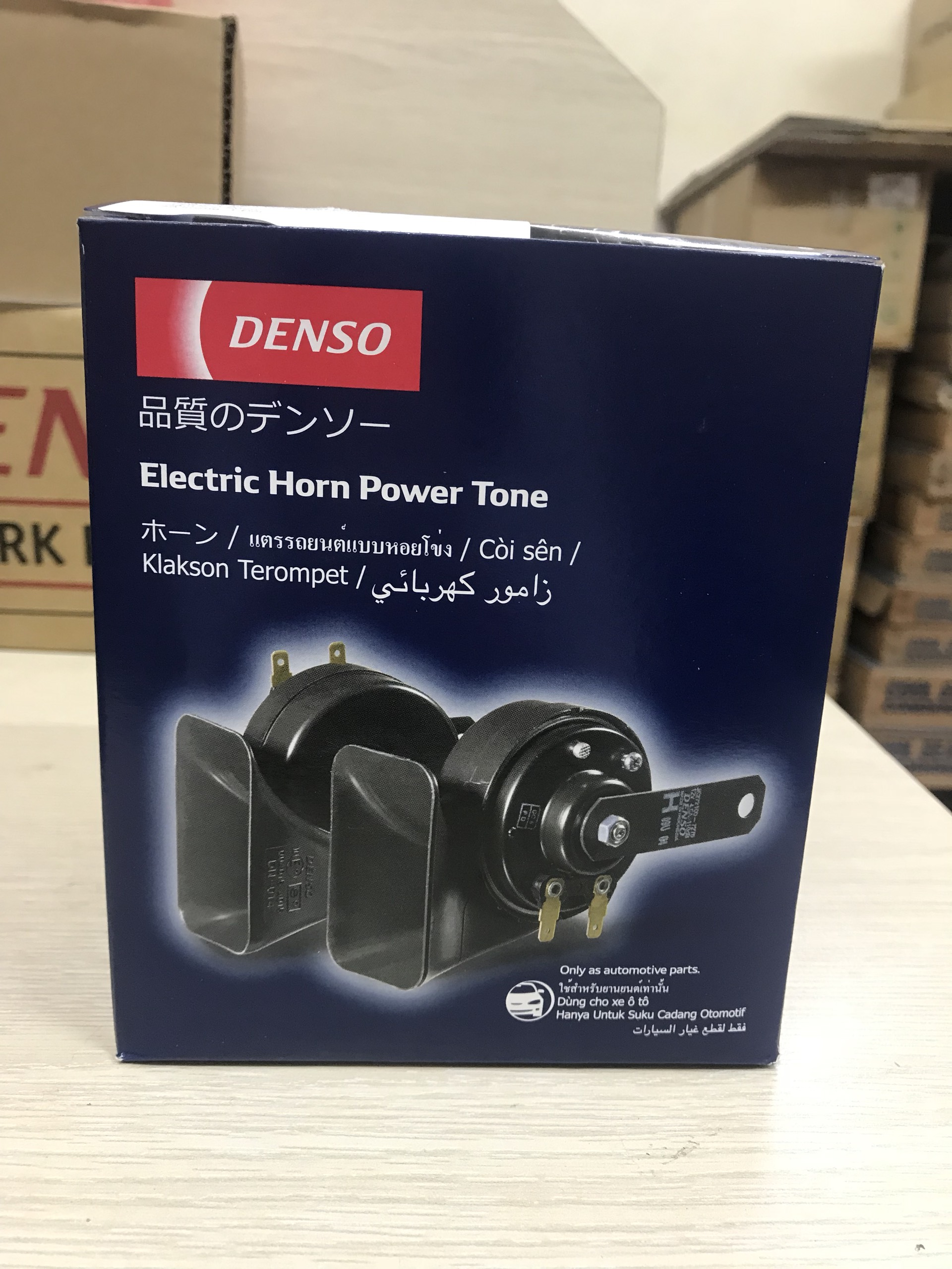 Còi sên 2 giắc denso- Kèn sên DENSO