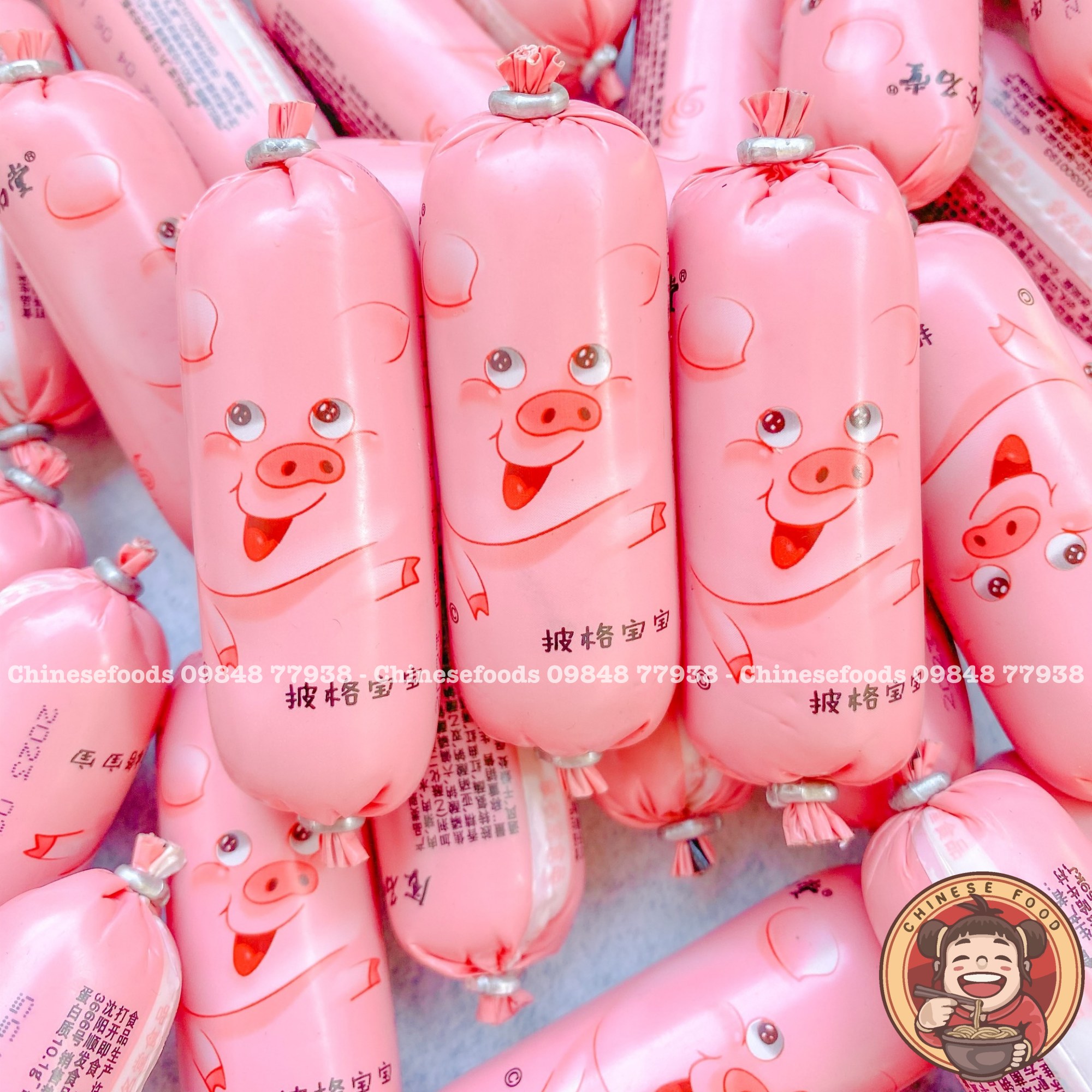 Xúc Xích Mini 4 Vị heo, heo cay, gà, ngô