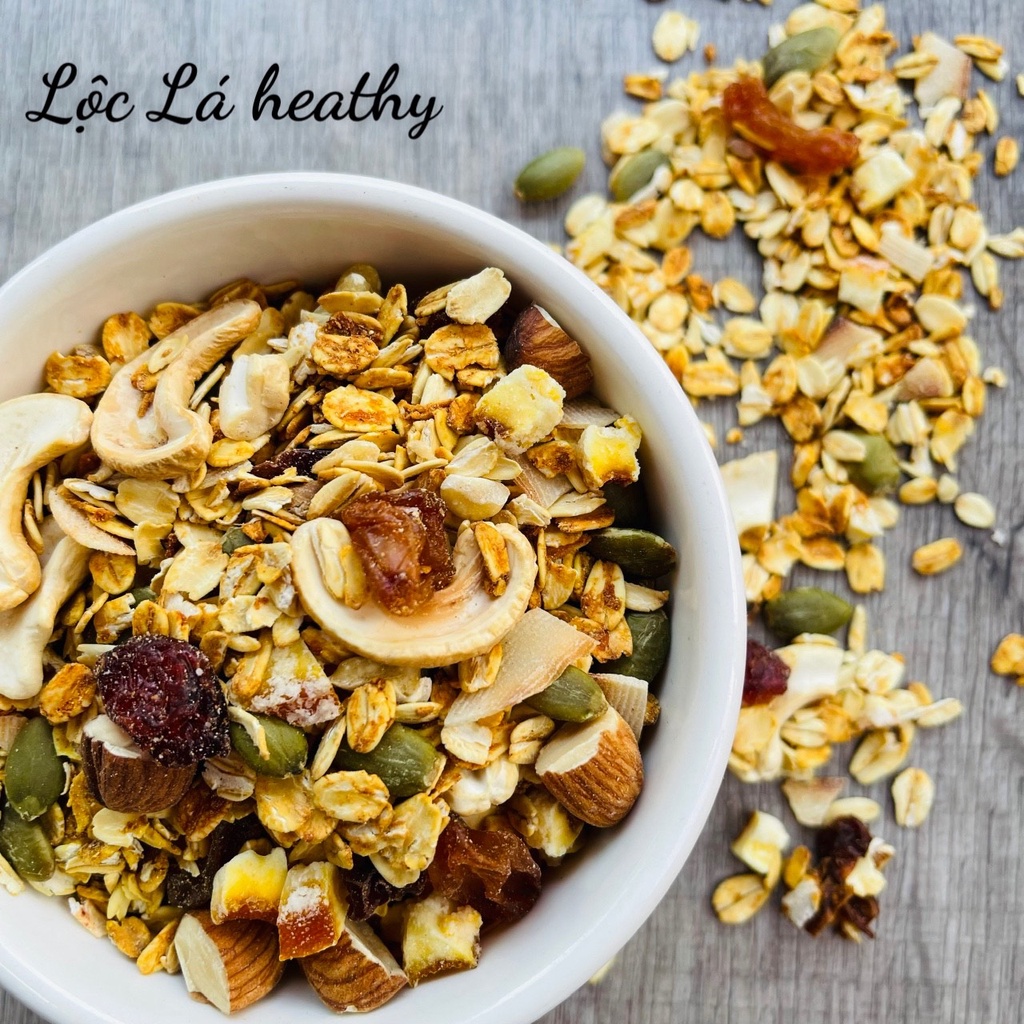 Granola siêu hạt ngũ cốc