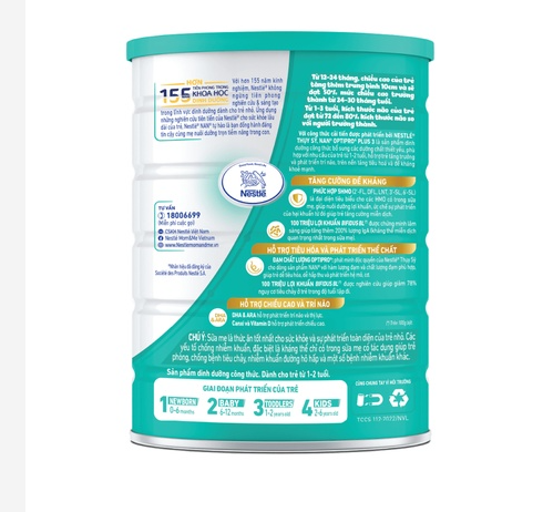 Sữa Bột Nan Optipro Plus 3 HMO 1.5kg