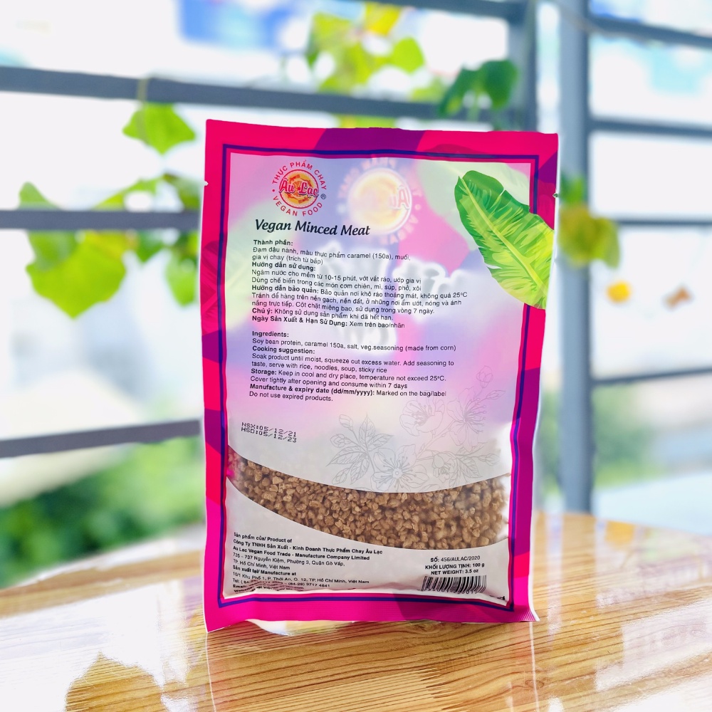Thịt Bằm Chay Âu Lạc 100g