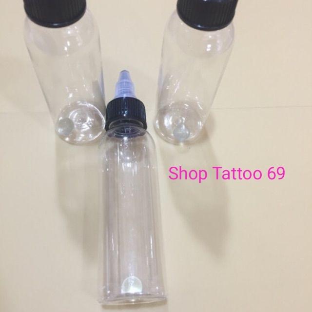 Lọ pha chiết mực xăm có bi lắc 60ml