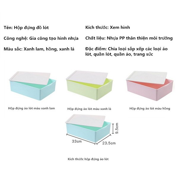 Khay đựng áo ngực HomeStar Hando