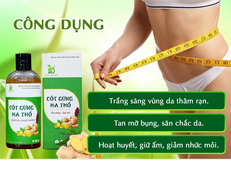 Cốt Gừng Hạ Thổ Bảo Nhiên Dành Cho Mẹ