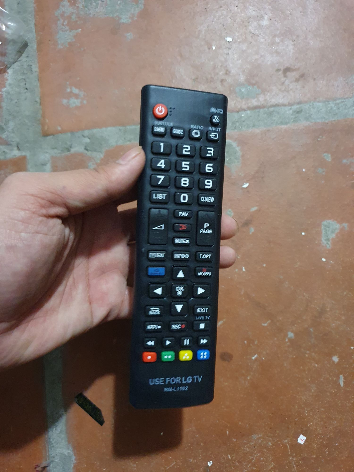 điều khiển  ti vi LG smart ngắn