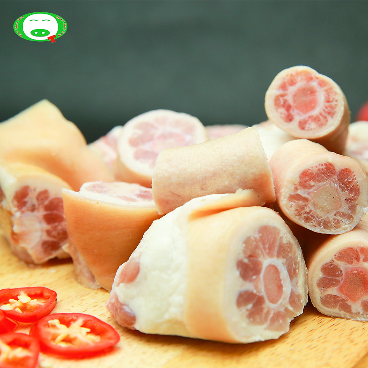 [Giao Liền 3H] - Đuôi heo (Pork tail) 500g - HCM